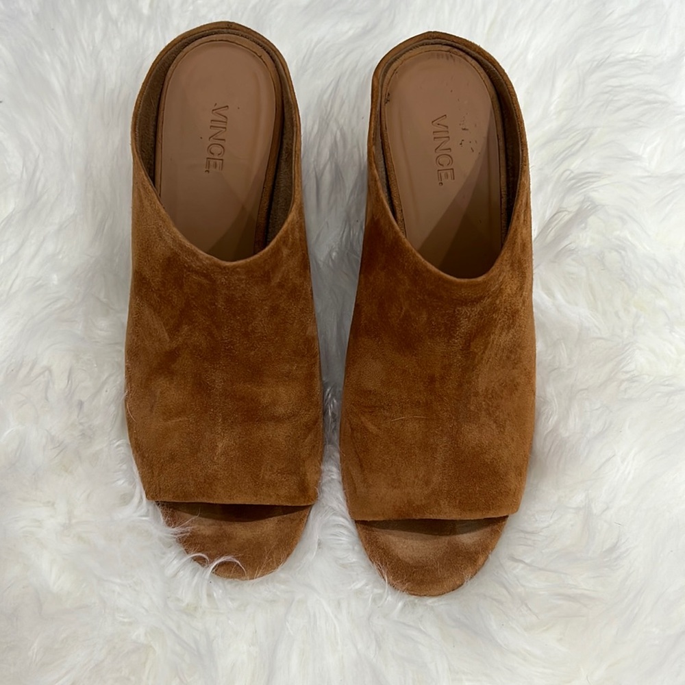 Vince brown pumps